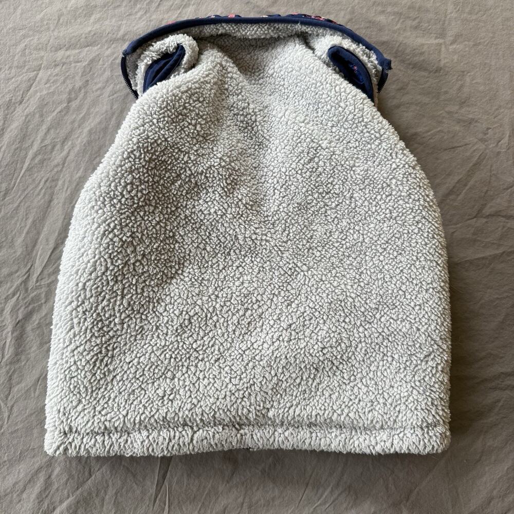 Buffalo David Bitton‎ Reversible Vest Blue Puffer Sherpa Girl's X-Small 5/6 - Picture 7 of 7
